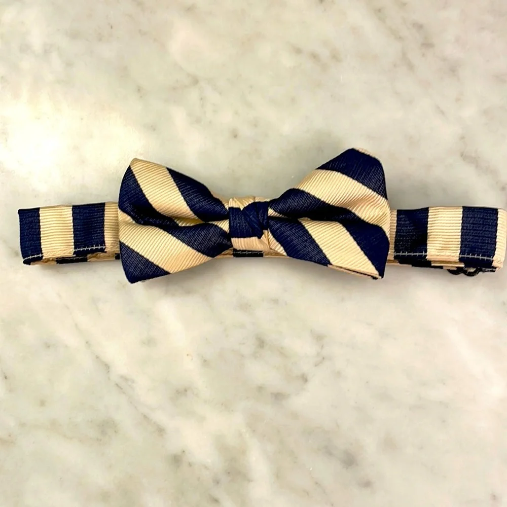 Crewcuts 100% Silk Boys Adjustable Bow tie